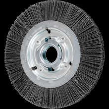 Pferd Inc. 79183703 - PFERD M-BRAD® Wheel Brush 8" Dia Wide Face .040/80 Grit Silicon Carbide 2" Arbor