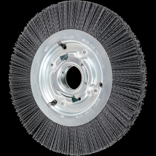 Pferd Inc. 79183704 - PFERD M-BRAD® Wheel Brush 8" Dia Wide Face .040/120 Grit Silicon Carbide 2" Arbor