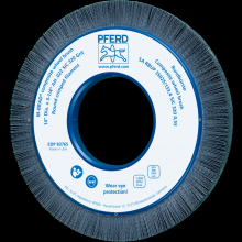 Pferd Inc. 79183765 - PFERD M-BRAD® Composite Wheel Brush 14" Dia. .022/320 Grit SiC 5-1/4" Arbor