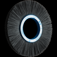 Pferd Inc. 79183768 - PFERD M-BRAD® Composite Wheel Brush 14" Dia. .040/80 Grit Silicon Carbide 5-1/4" Arbor