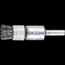 Pferd Inc. 79183996 - PFERD M-BRAD® End Brush - Banded 1/2" Dia. .040/120 Grit Silicon Carbide 1/4" Shank