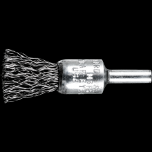 Pferd Inc. 79184771 - PFERD Crimped Wire End Brush 1/2" Dia. .020 Carbon Steel 1/4" Shank Retail