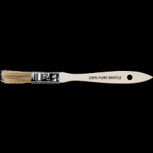 Pferd Inc. 79189695 - PFERD Chip Brush 1/2" Width White Bristle 1-1/2" Trim Wooden Handle