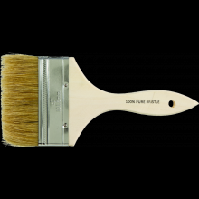 Pferd Inc. 79189701 - PFERD Chip Brush 4" Width White Bristle 1-3/4" Trim Wooden Handle