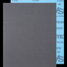 Pferd Inc. 45015024 - PFERD Paper Backed Abrasive Sheet, 9" x 11, Water Resistant, 240 Grit, Silicon carbide