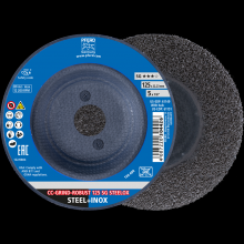 Pferd Inc. 64195125 - PFERD Grinding disc, CC-GRIND®-ROBUST, 5" x 7/8, SG STEELOX, Ceramic