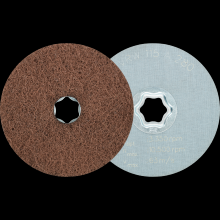 Pferd Inc. 42001050 - PFERD COMBICLICK® Surface Conditioning Disc Soft,4-1/2", 240 Grit Fine, Aluminum Oxide