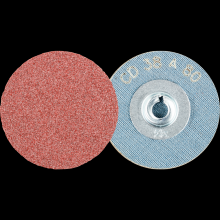 Pferd Inc. 42750408 - PFERD COMBIDISC® Abrasive Disc, 1-1/2" Dia, Type CD, 80 Grit, Aluminum oxide