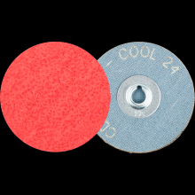 Pferd Inc. 42756502 - PFERD COMBIDISC® Abrasive Disc, 2" Dia, Type CD, 24 Grit, Ceramic oxide CO-COOL