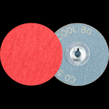 Pferd Inc. 42756508 - PFERD COMBIDISC® Abrasive Disc, 2" Dia, Type CD, 80 Grit, Ceramic oxide CO-COOL