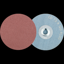 Pferd Inc. 42755712 - PFERD COMBIDISC® Abrasive Disc, 3" Dia, Type CD, 120 Grit, Aluminum oxide A-PLUS