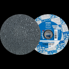 Pferd Inc. 42759034 - PFERD COMBIDISC® Unitized Disc, 3" Dia, Type CD, Fine, Soft, 2SF, Silicon carbide