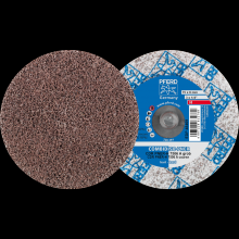 Pferd Inc. 42779151 - PFERD COMBIDISC® Unitized Disc, 3" Dia, Type CDR, Coarse, Hard, 8AC, Aluminum oxide