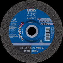 Pferd Inc. 69120776 - PFERD Cut-Off Wheel, 7" x .045 x 7/8, SGP STEELOX, T27, Aluminum oxide