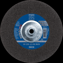 Pferd Inc. 69902556 - PFERD Cut-Off Wheel, 9" x 3/32 x 5/8-11, SG INOX, T27, Aluminum oxide