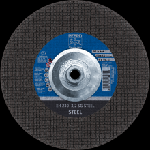 Pferd Inc. 69901269 - PFERD Cut-Off Wheel, 9" x 1/8 x 5/8-11, SG STEEL, T27, Aluminum oxide