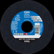 Pferd Inc. 61330122 - PFERD Cut-Off Wheel, 4-1/2" x .045 x 7/8, SG STEEL, T1, Aluminum oxide