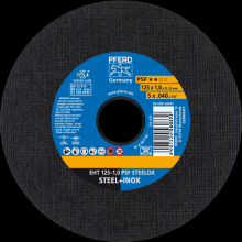 Pferd Inc. 61721100 - PFERD Cut-Off Wheel, 5" x .040 x 7/8, PSF STEELOX, T1, Aluminum oxide