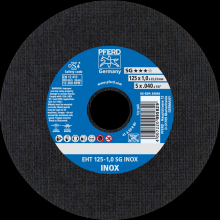 Pferd Inc. 61341116 - PFERD Cut-Off Wheel, 5" x .040 x 7/8, SG INOX, T1, Aluminum oxide