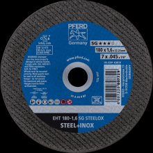 Pferd Inc. 61326410 - PFERD Cut-Off Wheel, 7" x .045 x 7/8, SG STEELOX, T1, Aluminum oxide