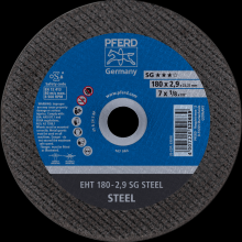 Pferd Inc. 61326322 - PFERD Cut-Off Wheel, 7" x 1/8 x 7/8, SG STEEL, T1, Aluminum oxide