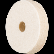 Pferd Inc. 44101742 - PFERD Felt Wheel, 1-1/4" Dia, 1/4 Thick, 1/4" Arbor Hole