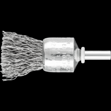 Pferd Inc. 79182971 - PFERD Crimped Wire End Brush 3/4" Dia. .020 Carbon Steel 1/4" Shank