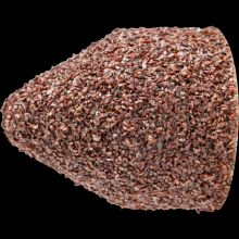 Pferd Inc. 42303131 - PFERD POLICAP® Seamless Abrasive Cap, 1/2" x 11/16, Shape G, 60 Grit, Aluminum oxide