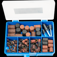 Pferd Inc. 49601101 - PFERD POLICAP® Seamless Abrasive Cap Set, 110 Pieces, Shape A, Aluminum oxide