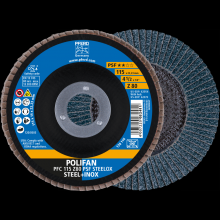 Pferd Inc. 67768115 - PFERD Flap Disc, 4-1/2" x 7/8, Z PSF STEELOX, 80 Grit, T29, Conical, Zirconia