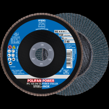 Pferd Inc. 67784150 - PFERD Flap Disc, 6" x 7/8, Z SG POWER STEELOX, 40 Grit, T29, Conical, Zirconia