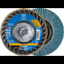 Pferd Inc. 69300911 - PFERD Flap Disc, 4-1/2" x 5/8-11, Z PSF TRIM STEELOX, 80 Grit, T27, Flat, Zirconia