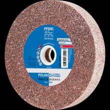 Pferd Inc. 44691061 - PFERD POLINOX® Unitized Wheel, 6" x 1 x 1, Coarse, Hard, 8AC, Aluminum oxide