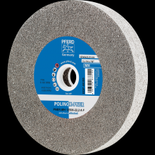 Pferd Inc. 44691262 - PFERD POLINOX® Unitized Wheel, 6" x 1 x 1, Fine, Medium-Hard, 6AF, Aluminum oxide