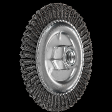 Pferd Inc. 79184875 - PFERD Stringer Bead Wheel Brush 4-7/8" Dia .020 Carbon Steel 5/8-11" Thread Retail