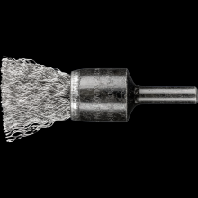 Pferd Inc. 43740060 - PFERD Crimped Wire End Brush PSF 3/4" Dia. .014 Stainless Steel 1/4" Shank