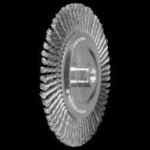 Pferd Inc. 43740040 - PFERD PSF Stringer Bead Wheel Brush 7" Dia .020 Carbon Steel 5/8-11" Thread