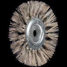 Pferd Inc. 79184354 - PFERD Standard Twist Knot Wire Wheel Brush 7-1/2" Dia. 270 Grit 1-1/4" Arbor