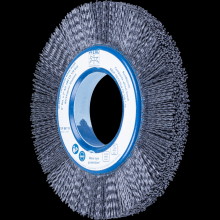 Pferd Inc. 79184119 - PFERD M-BRAD® Composite Wheel Brush 6" Dia. .040/120 Grit Ceramic Oxide 2" Arbor