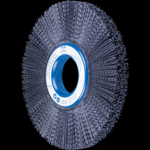 Pferd Inc. 79184126 - PFERD M-BRAD® Composite Wheel Brush 8" Dia. .040/120 Grit Ceramic Oxide 2" Arbor