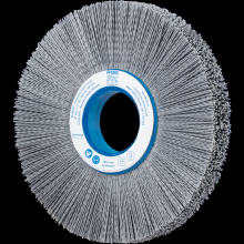 Pferd Inc. 79183734 - PFERD M-BRAD® Composite Wheel Brush 8" Dia. .040/120 Grit Silicon Carbide 2" Arbor