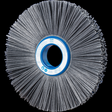 Pferd Inc. 79183745 - PFERD M-BRAD® Composite Wheel Brush 10" Dia. M-BRAD® Silicon Carbide 2" Arbor