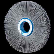 Pferd Inc. 79183746 - PFERD M-BRAD® Composite Wheel Brush 10" Dia. .040/120 Grit Silicon Carbide 2" Arbor