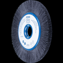 Pferd Inc. 79184144 - PFERD M-BRAD® Composite Wheel Brush 12" Dia. .040/80 Grit Ceramic Oxide 2" Keyed Arbor