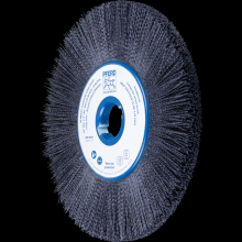 Pferd Inc. 79184151 - PFERD M-BRAD® Composite Wheel Brush 14" Dia. .040/80 Grit Ceramic Oxide 2" Keyed Arbor