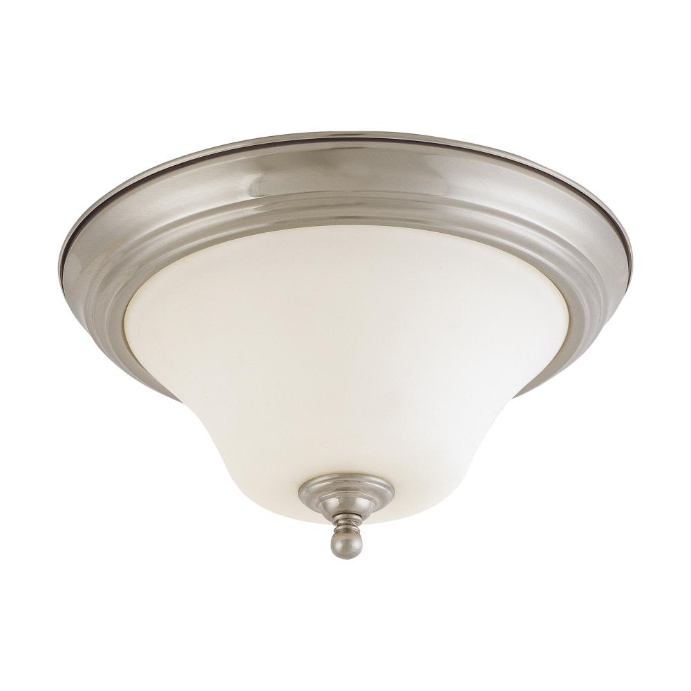 DUPONT 2 LT 13&#34; FLUSH FIXTURE<span class=' ItemWarning' style='display:block;'>Item is usually in stock, but we&#39;ll be in touch if there&#39;s a problem<br /></span>