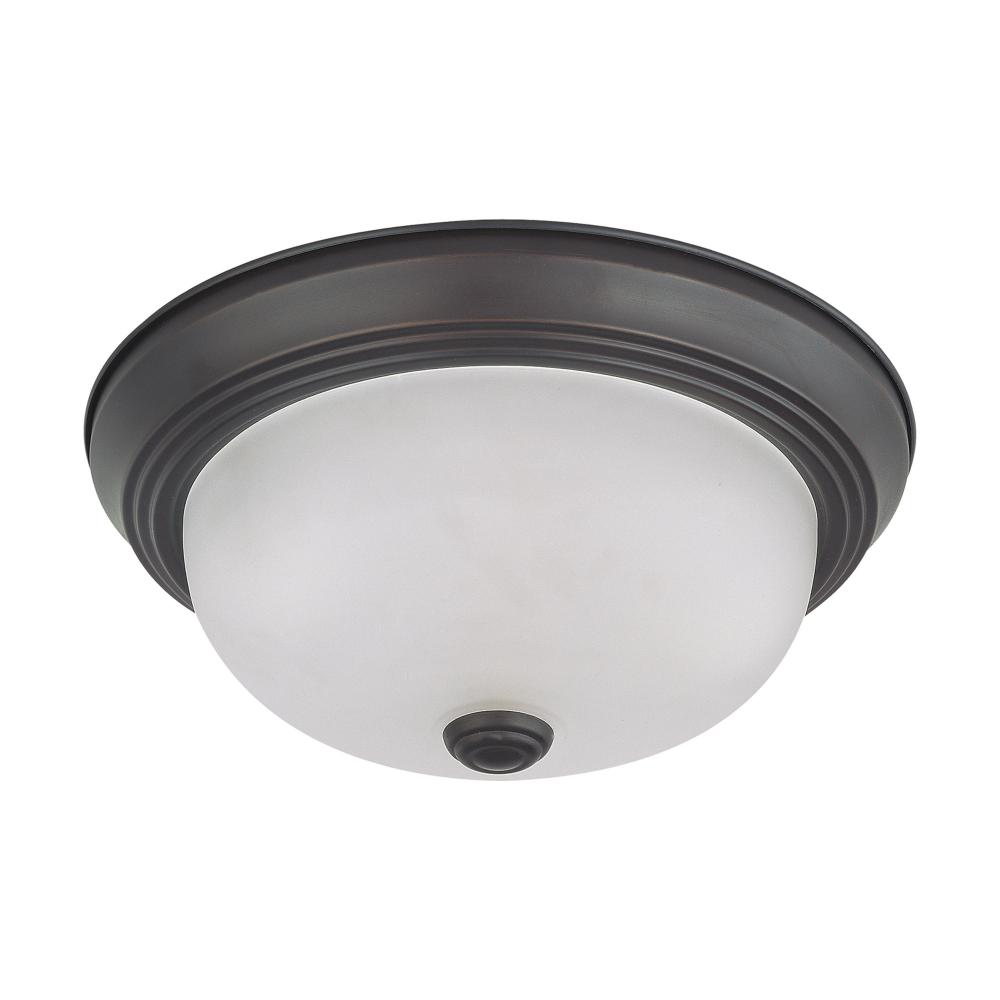 2 LIGHT 11&#34; FLUSH MOUNT<span class=' ItemWarning' style='display:block;'>Item is usually in stock, but we&#39;ll be in touch if there&#39;s a problem<br /></span>