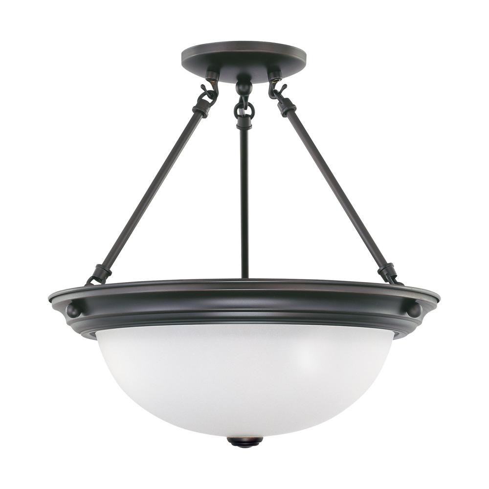 3 LIGHT 15&#34; SEMI-FLUSH<span class=' ItemWarning' style='display:block;'>Item is usually in stock, but we&#39;ll be in touch if there&#39;s a problem<br /></span>