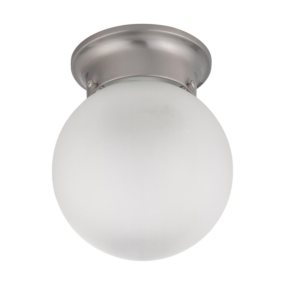 1 LIGHT 6&#34; BALL CEILING<span class=' ItemWarning' style='display:block;'>Item is usually in stock, but we&#39;ll be in touch if there&#39;s a problem<br /></span>