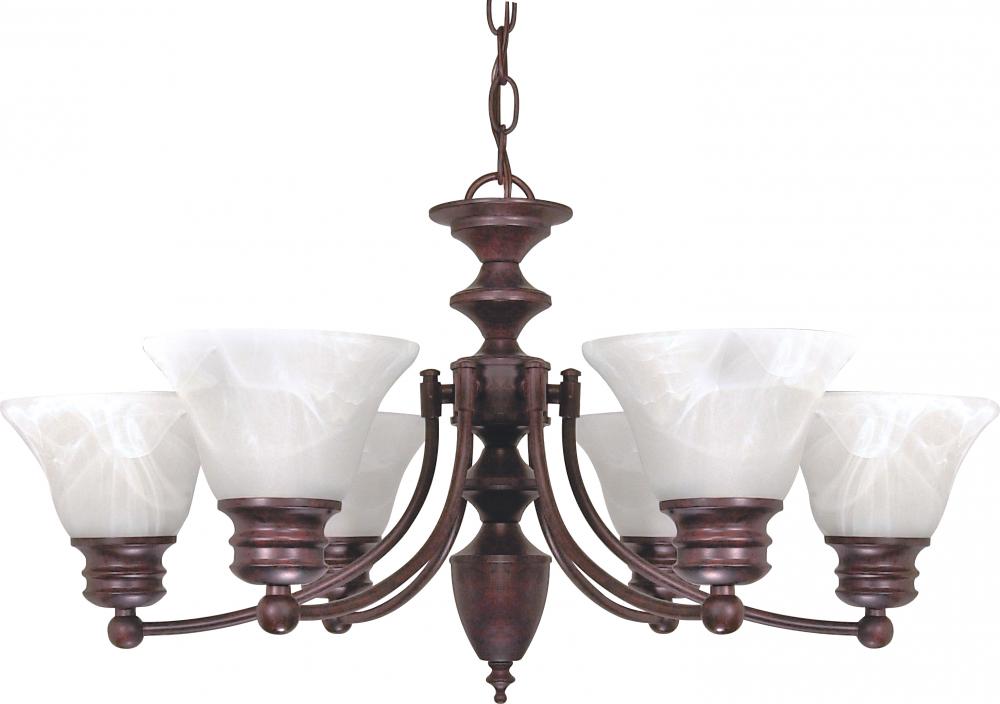 EMPIRE 6 LT CHANDELIER<span class=' ItemWarning' style='display:block;'>Item is usually in stock, but we&#39;ll be in touch if there&#39;s a problem<br /></span>